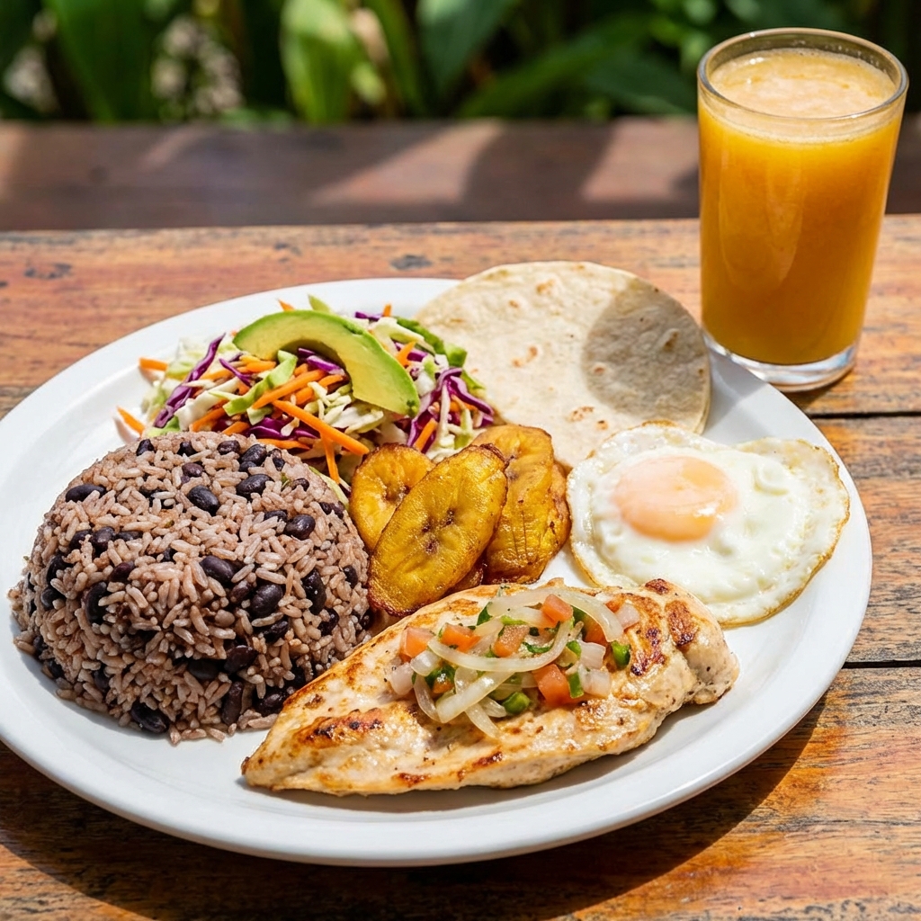 Traditional Costa Rican Food