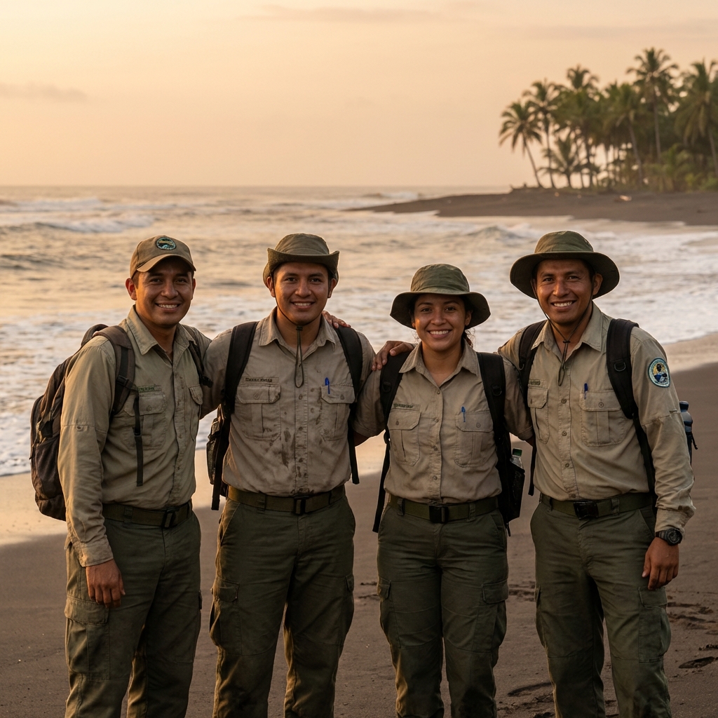 Ostional Wildlife Refuge Rangers